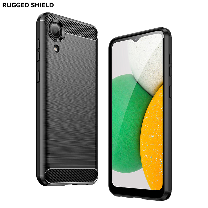 Brushed Silicone Phone Case For Samsung Galaxy A03 Core