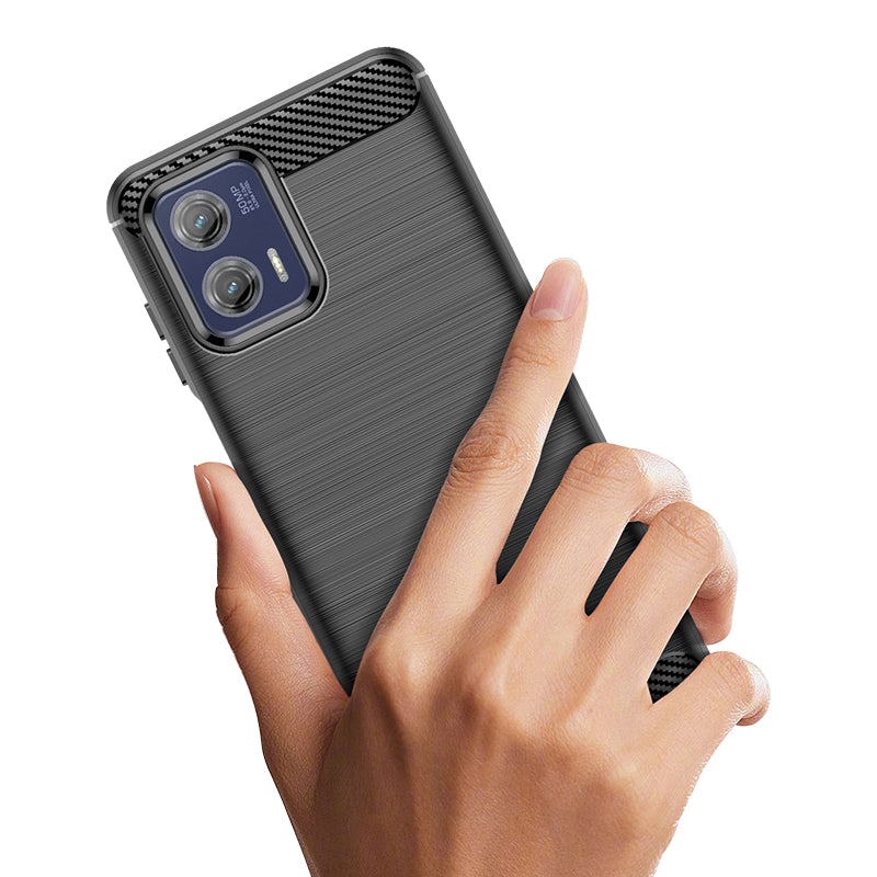 Brushed Silicone Phone Case For Motorola Moto G73