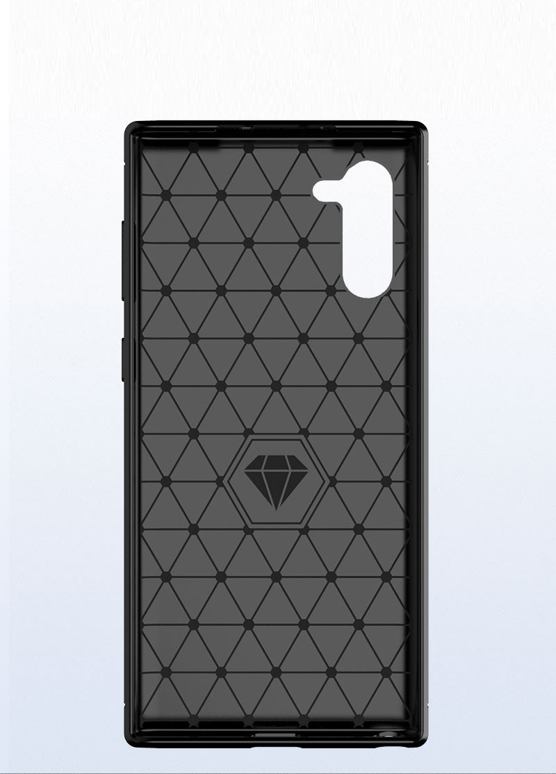 Brushed Silicone Phone Case For Samsung Galaxy Note 10