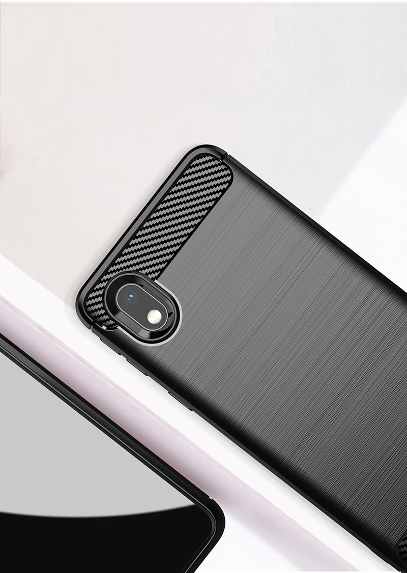 Brushed Silicone Phone Case For Samsung Galaxy A01 Core
