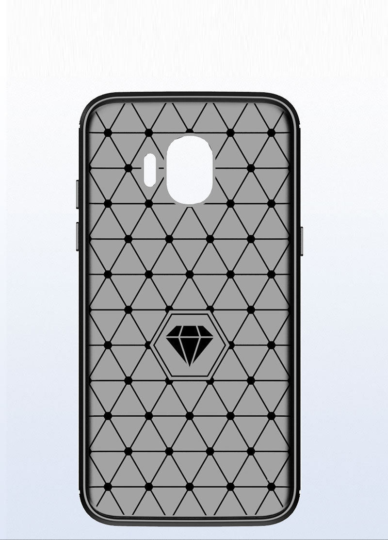 Brushed Silicone Phone Case For Samsung Galaxy J2 Pro 2018