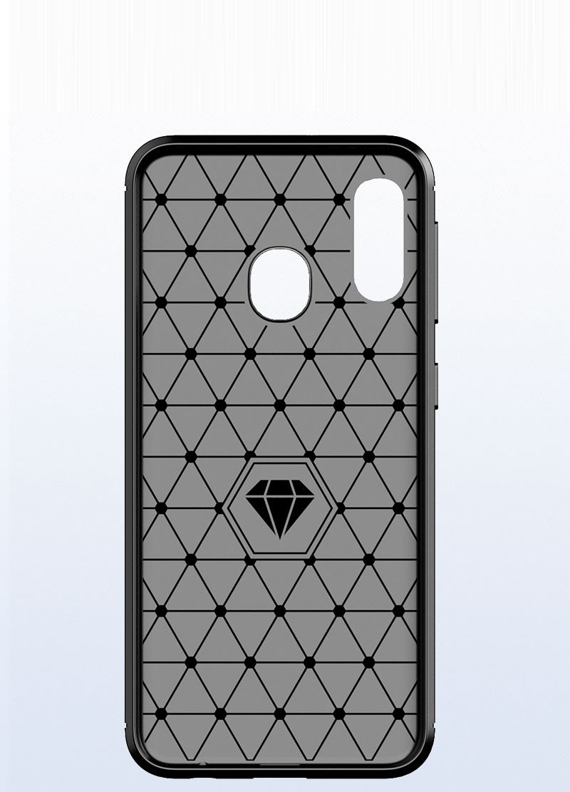 Brushed Silicone Phone Case For Samsung Galaxy A20E