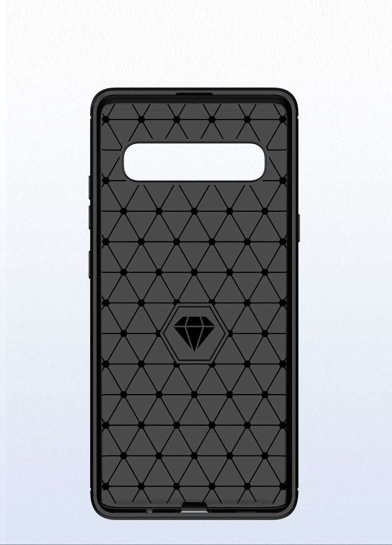 Brushed Silicone Phone Case For Samsung Galaxy S10 5G