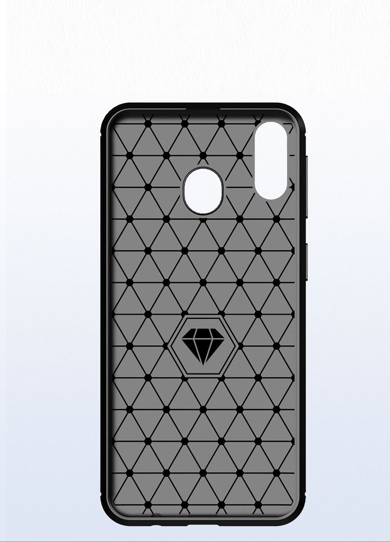 Brushed Silicone Phone Case For Samsung Galaxy M20