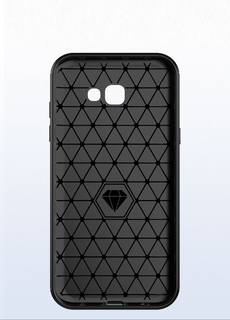 Brushed Silicone Phone Case For Samsung Galaxy A7 2017