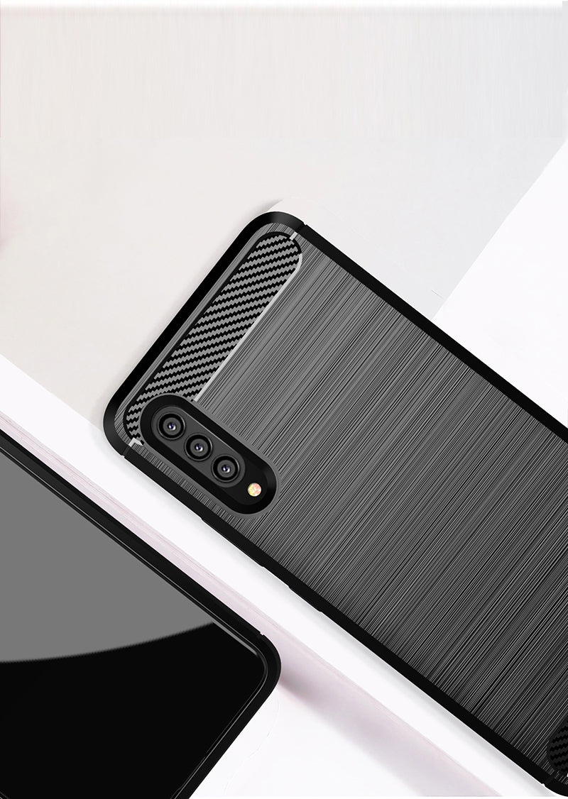 Brushed Silicone Phone Case For Samsung Galaxy A90 5G
