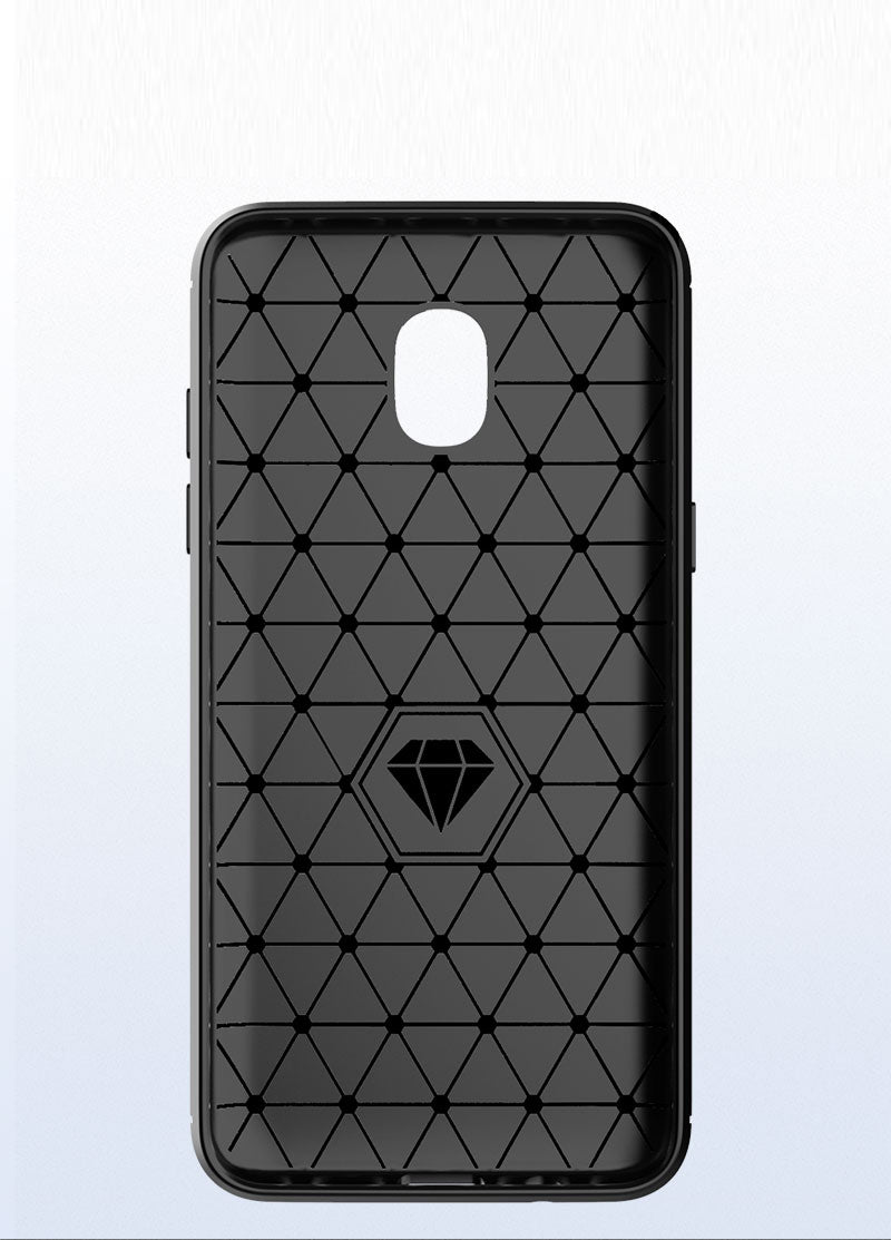Brushed Silicone Phone Case For Samsung Galaxy J3 Achieve