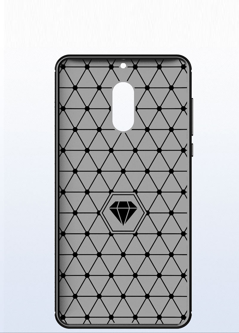Brushed Silicone Phone Case For Nokia 6