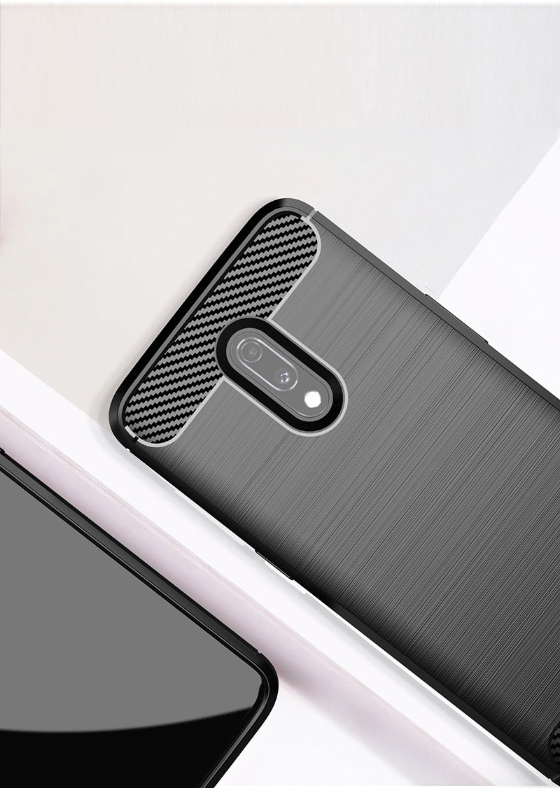 Brushed Silicone Phone Case For OnePlus 7