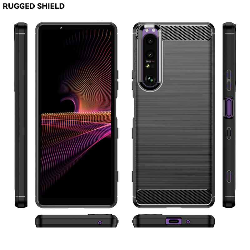 Brushed Silicone Phone Case For SSony Xperia 1 III