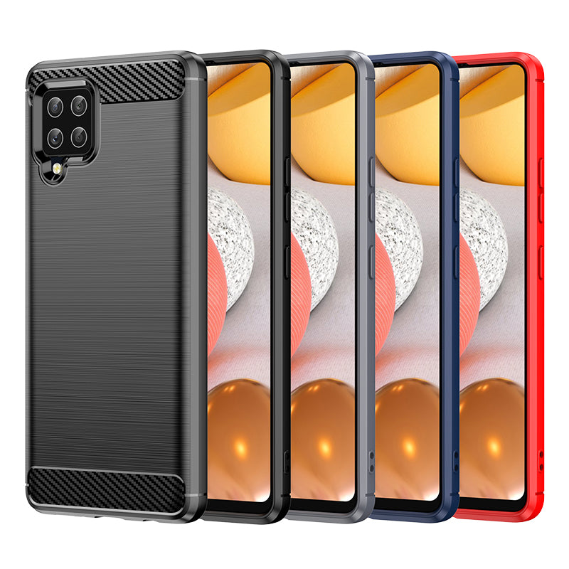 Brushed Silicone Phone Case For Samsung Galaxy M42 5G