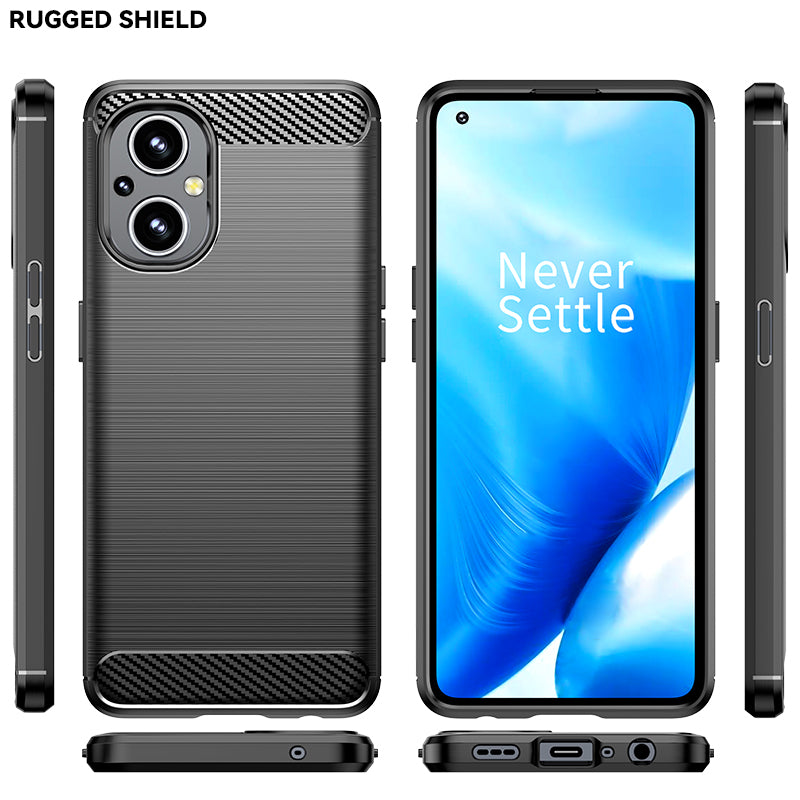 Brushed Silicone Phone Case For OnePlus Nord N20 5G