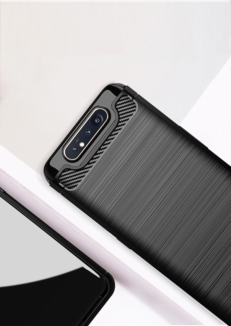 Brushed Silicone Phone Case For Samsung Galaxy A90