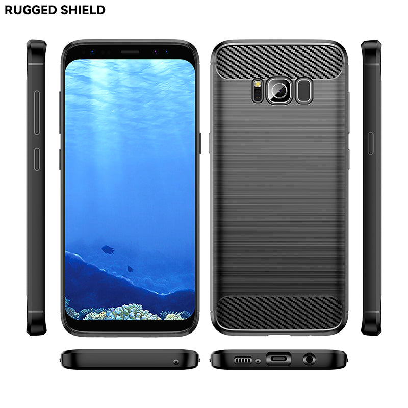 Brushed Silicone Phone Case For Samsung Galaxy S Light Luxury