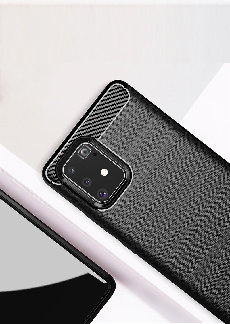 Brushed Silicone Phone Case For Samsung Galaxy S10 lite