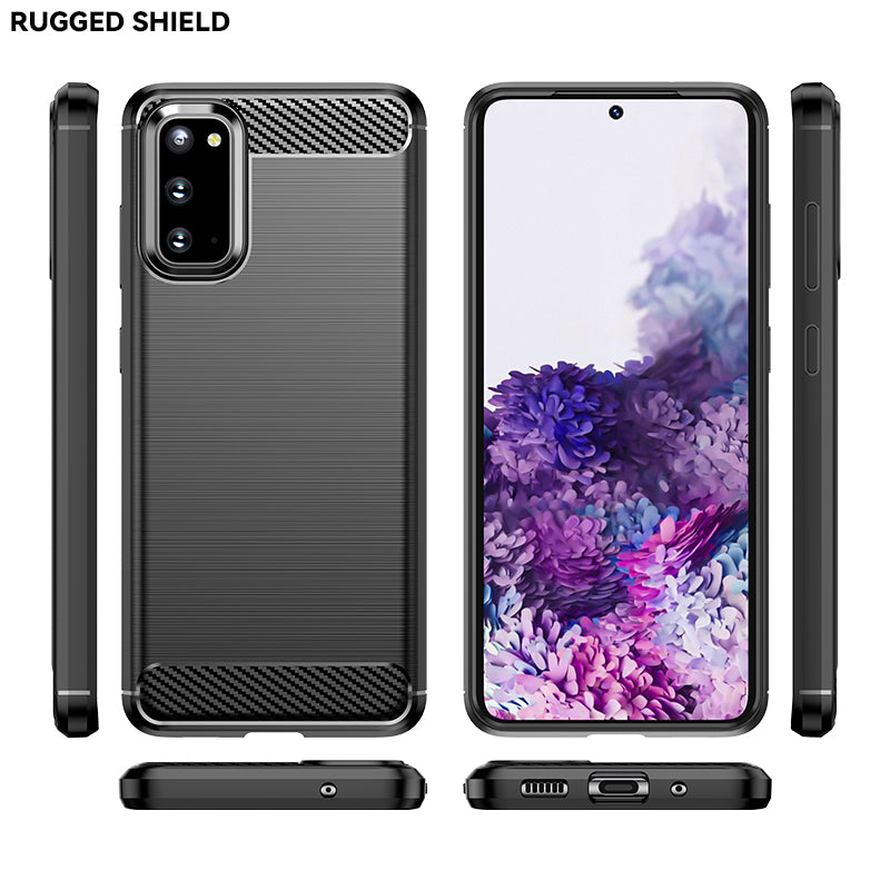 Brushed Silicone Phone Case For Samsung Galaxy S20