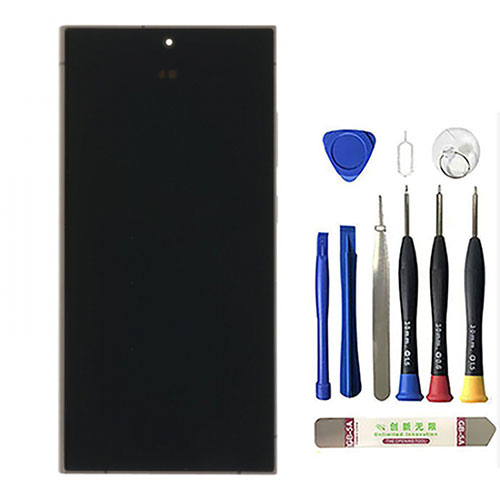 Original Screen Replacement with Frame for Samsung Galaxy S24 Ultra European Version.