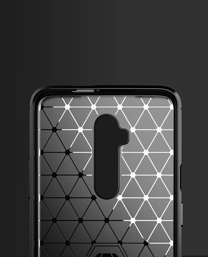 Brushed Silicone Phone Case For OnePlus 7T Pro