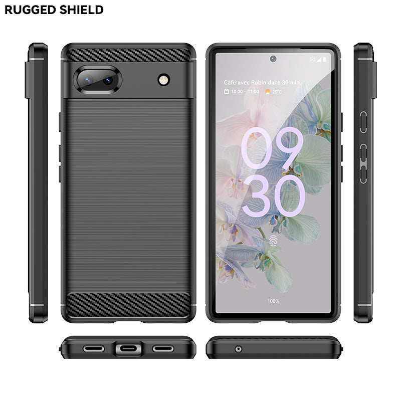 Brushed Silicone Phone Case For Google Pixel 6A