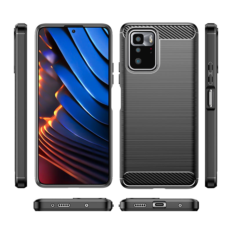 Brushed Silicone Phone Case For Redmi Note10 Pro 5G(China)