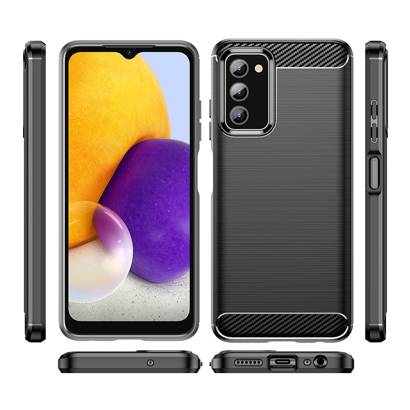 Brushed Silicone Phone Case For Samsung Galaxy A03S (US)