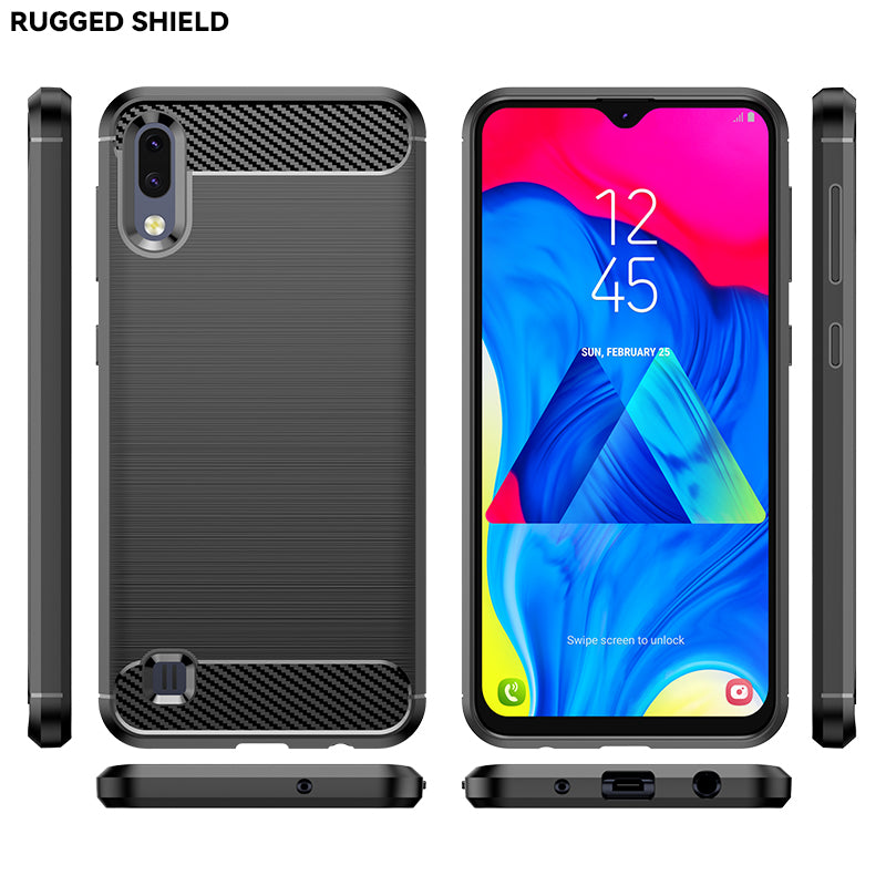Brushed Silicone Phone Case For Samsung Galaxy A10