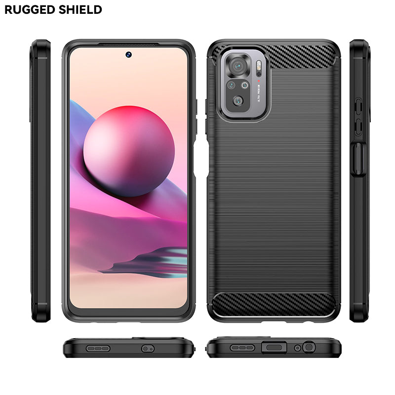 Brushed Silicone Phone Case For Xiaomi Mi Poco M5s