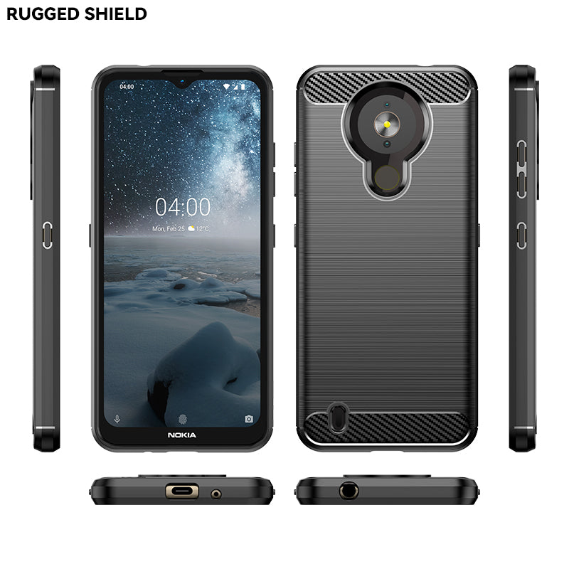 Brushed Silicone Phone Case For Nokia 1.4