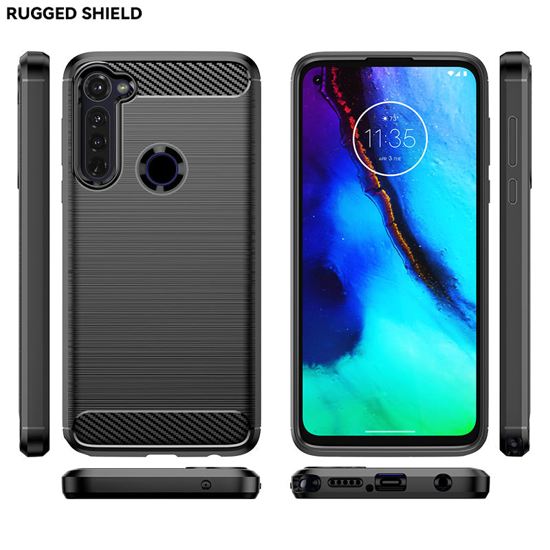 Brushed Silicone Phone Case For Motorola Moto G Stylus