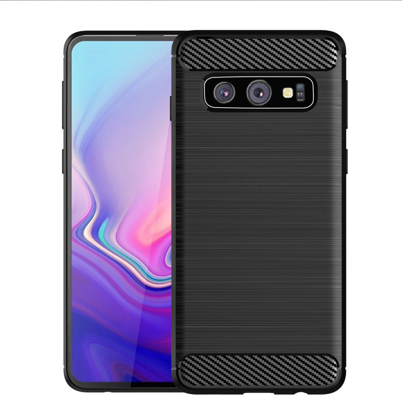 Brushed Silicone Phone Case For Samsung Galaxy S10