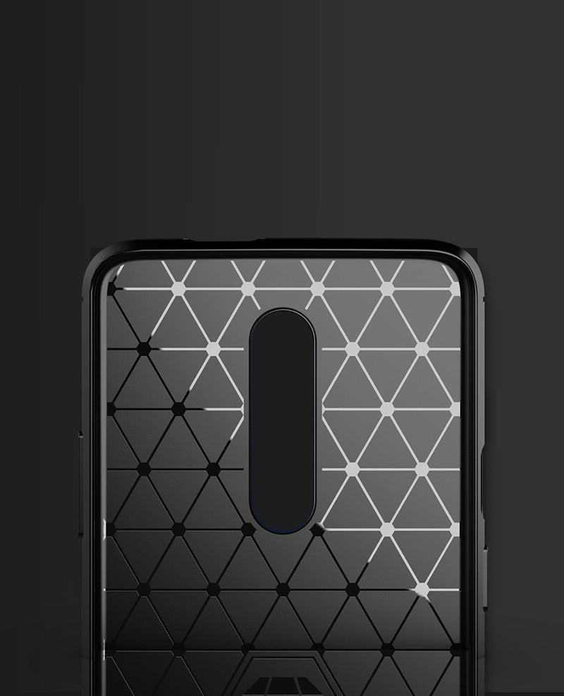 Brushed Silicone Phone Case For OnePlus 7 Pro