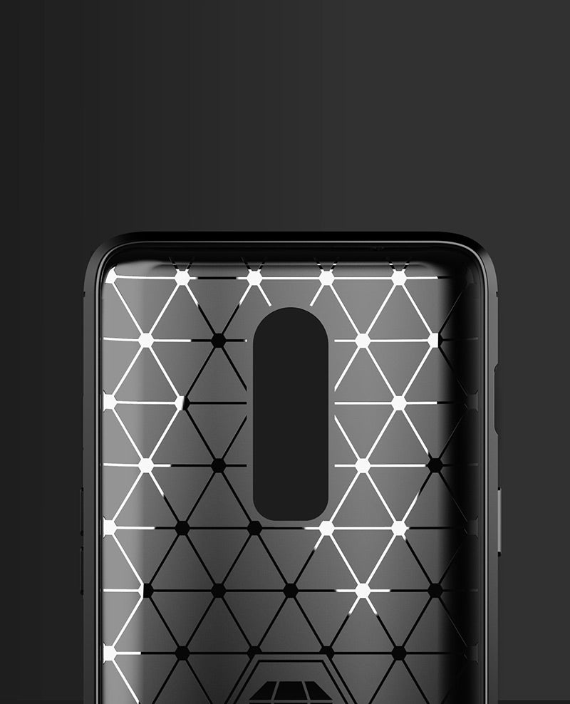 Brushed Silicone Phone Case For OnePlus 6