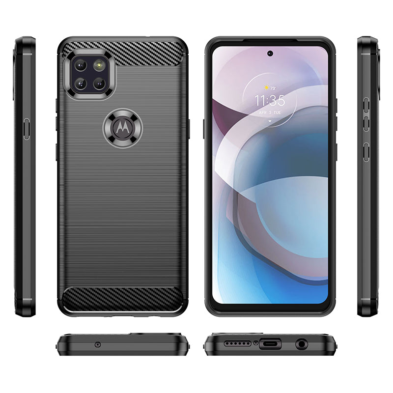 Brushed Silicone Phone Case For Motorola Moto G 5G