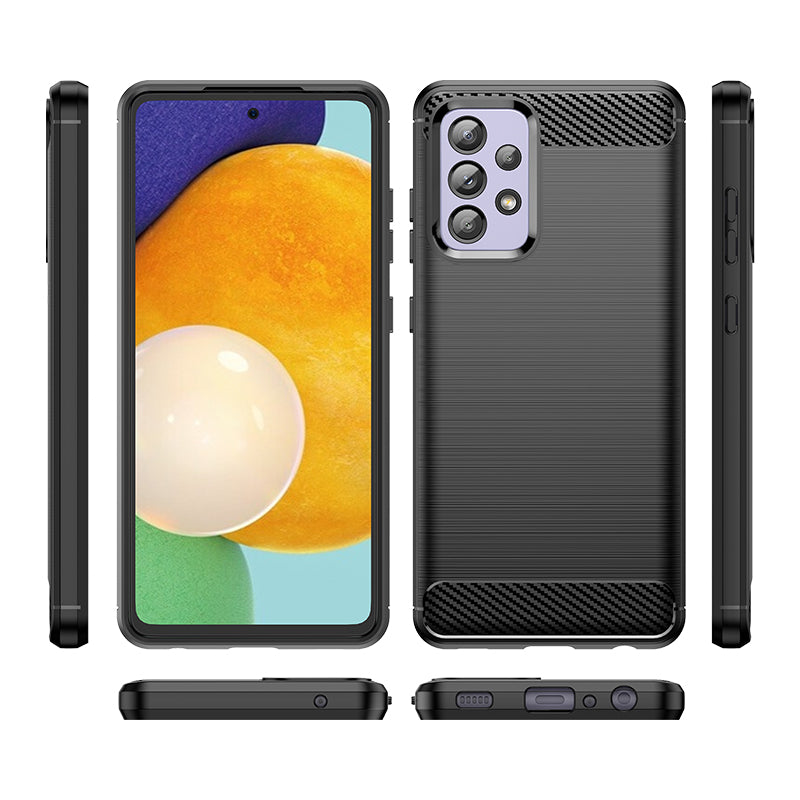 Brushed Silicone Phone Case For Samsung Galaxy A52 5G