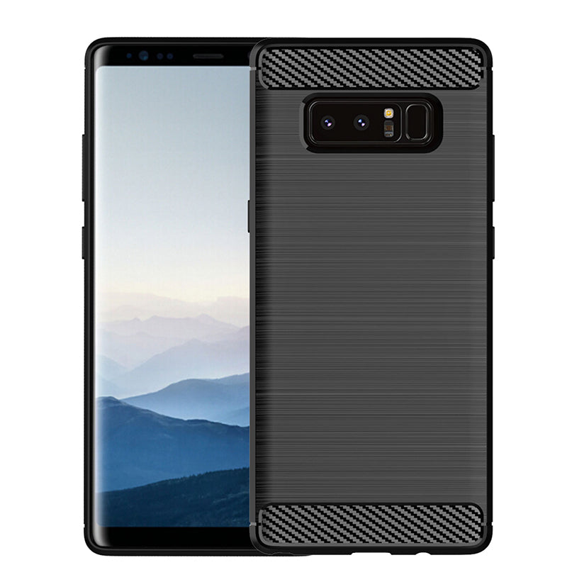 Brushed Silicone Phone Case For Samsung Galaxy Note 8