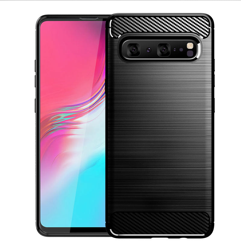 Brushed Silicone Phone Case For Samsung Galaxy S10 5G