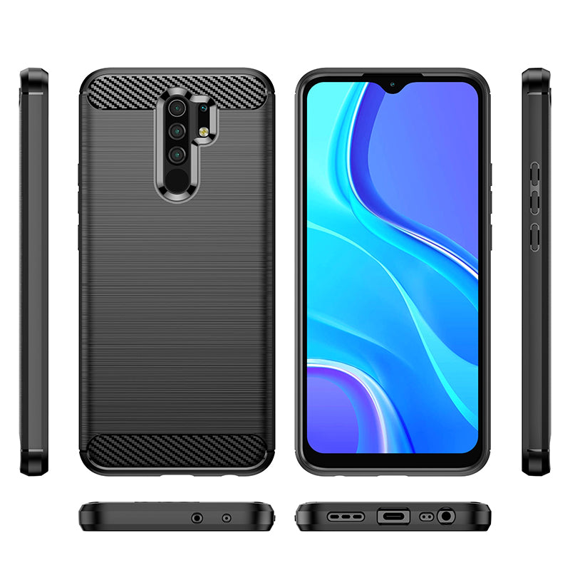 Brushed Silicone Phone Case For Redmi 9