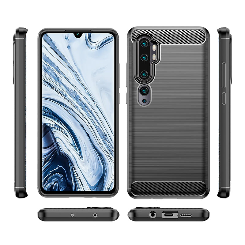 Brushed Silicone Phone Case For Xiaomi Mi Note 10