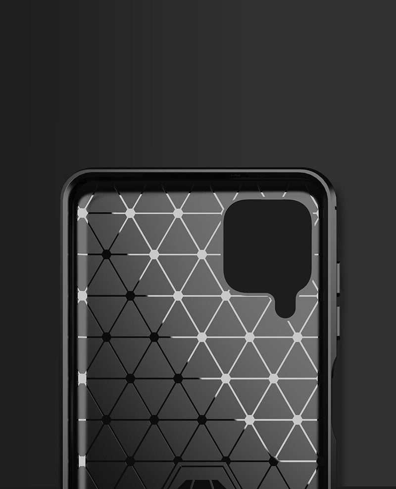 Brushed Silicone Phone Case For Samsung Galaxy A12