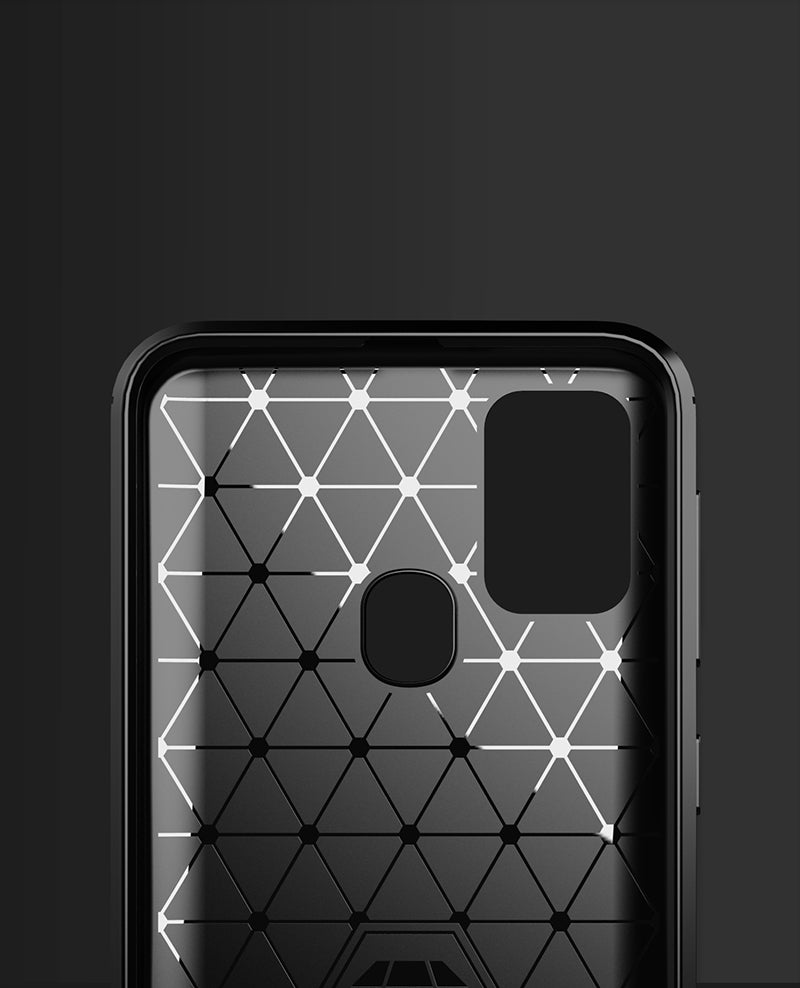 Brushed Silicone Phone Case For Samsung Galaxy M31 Prime