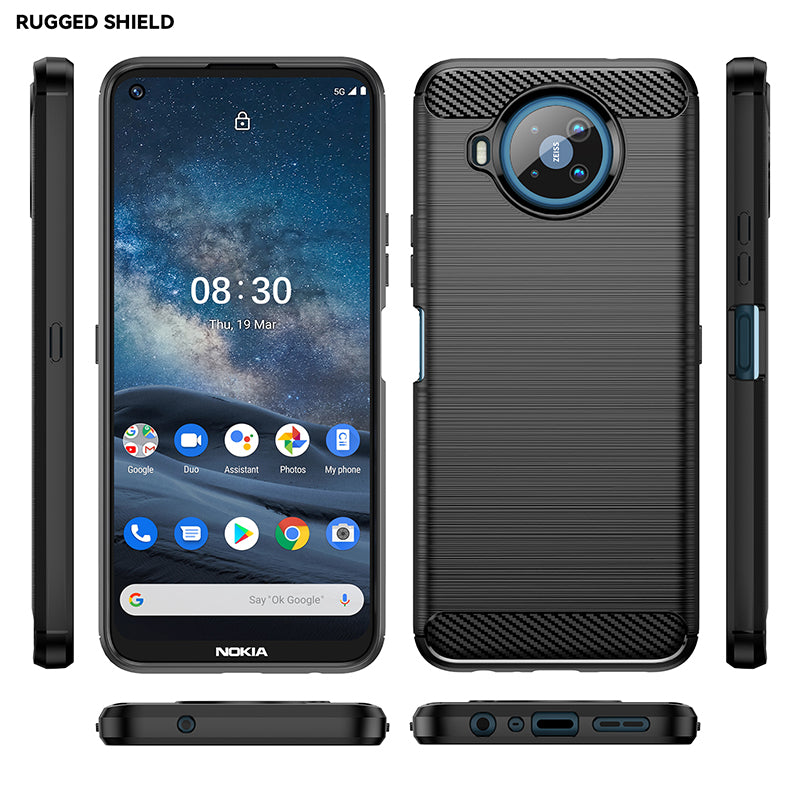 Brushed Silicone Phone Case For Nokia 8.3 5G UW