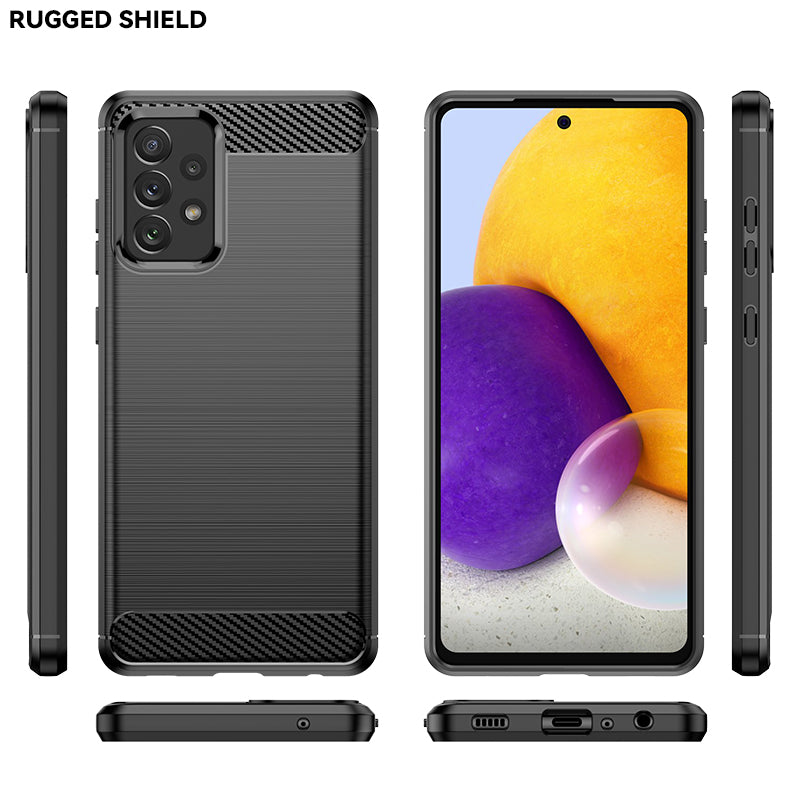 Brushed Silicone Phone Case For Samsung Galaxy A72 4G