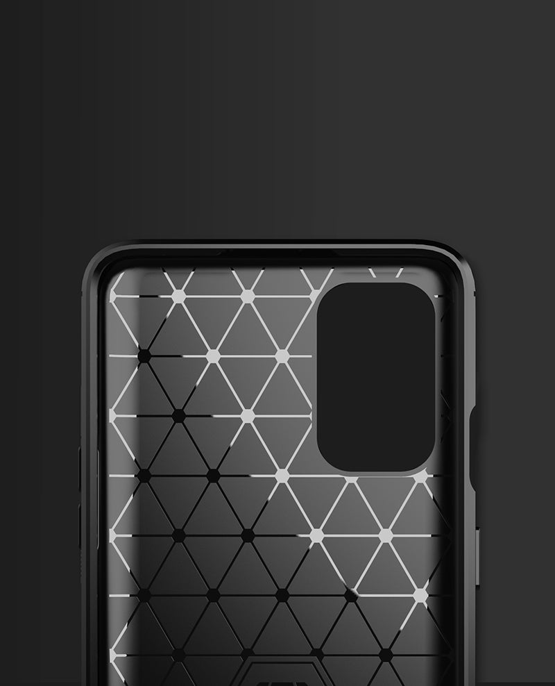 Brushed Silicone Phone Case For OnePlus 9R