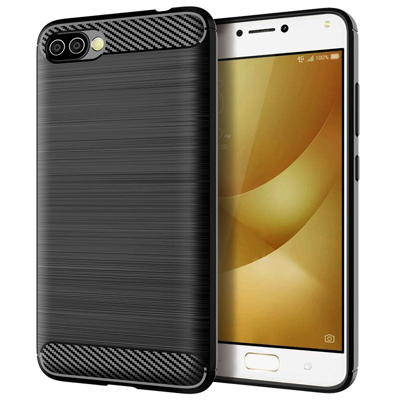 Brushed Silicone Phone Case For Asus ZenFone 4 Max Plus