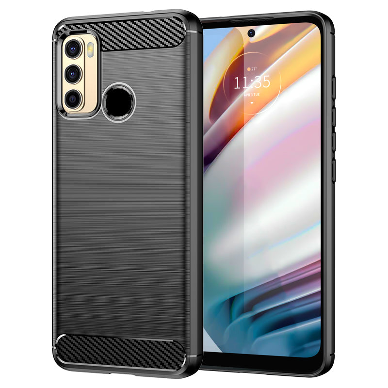 Brushed Silicone Phone Case For Motorola Moto G40 Fusion