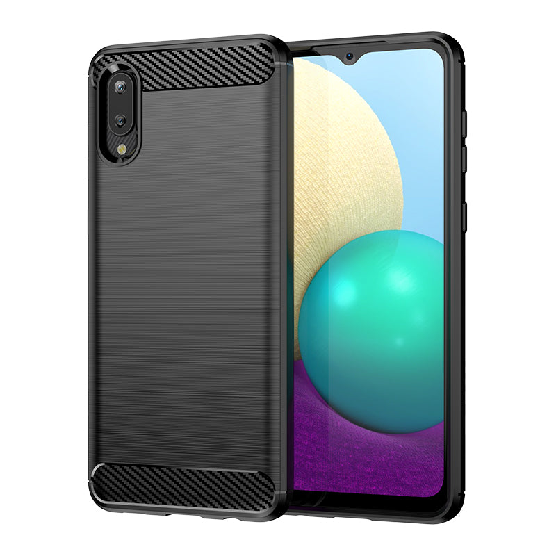 Brushed Silicone Phone Case For Samsung Galaxy A02 / M02