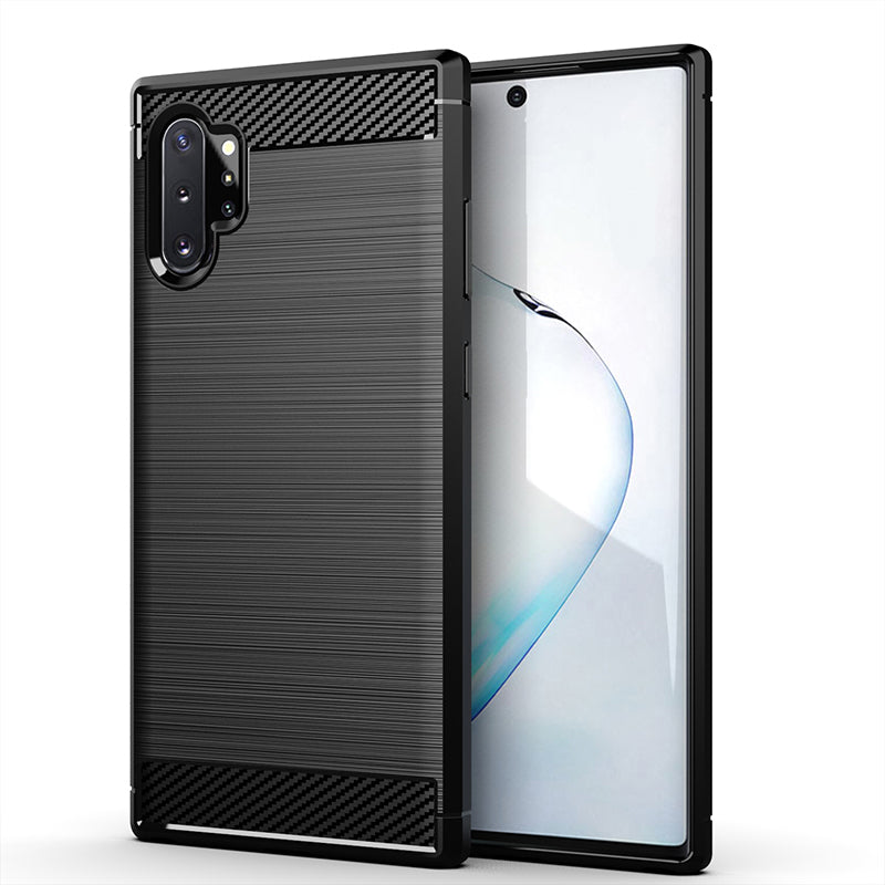 Brushed Silicone Phone Case For Samsung Galaxy Note10 Plus