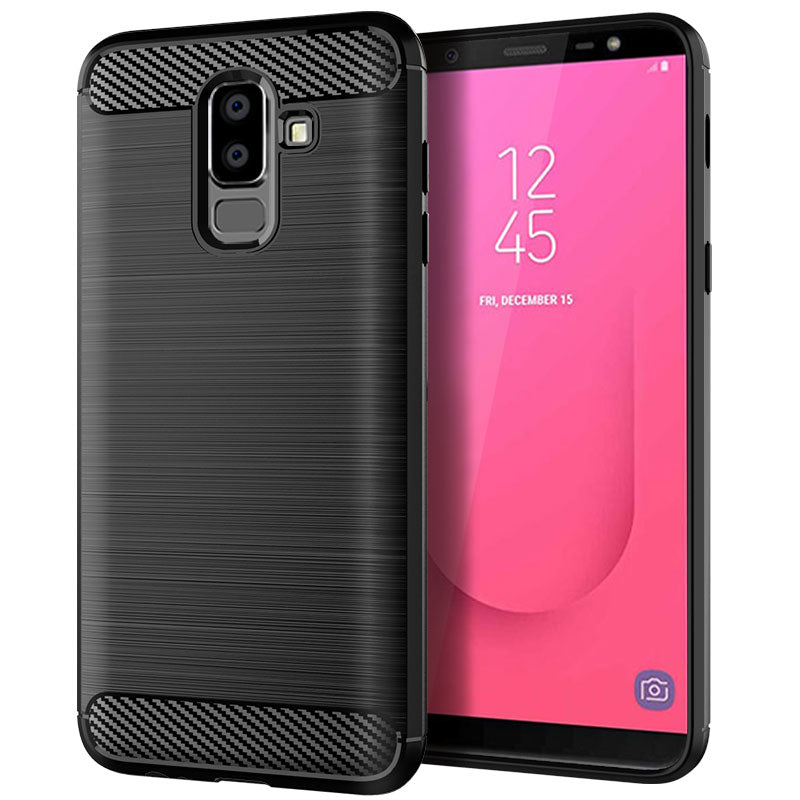 Brushed Silicone Phone Case For Samsung Galaxy J8 2018