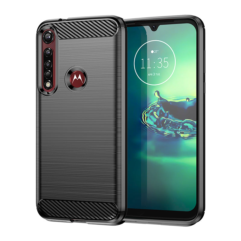 Brushed Silicone Phone Case For Motorola Moto One Macro