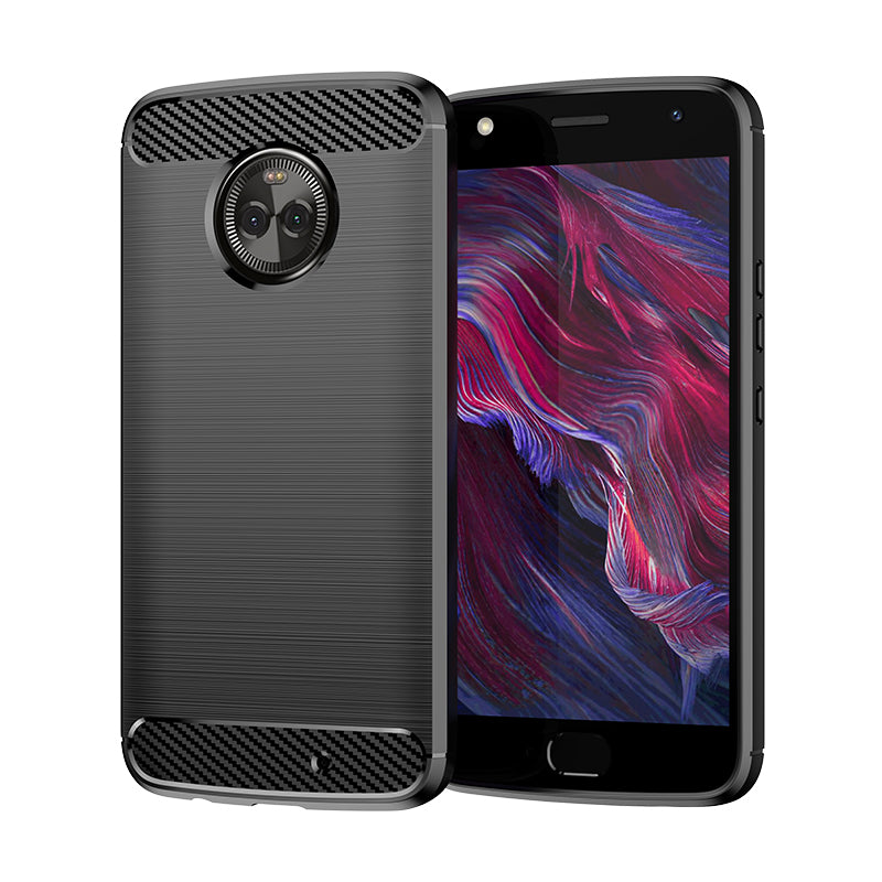 Brushed Silicone Phone Case For Motorola Moto X4